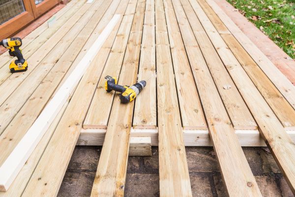 Cost of Damaged Deck Boards Repair in Fuquay Varina