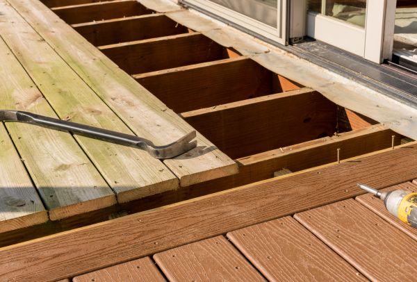 Cost of Old Deck Repair in Fuquay Varina