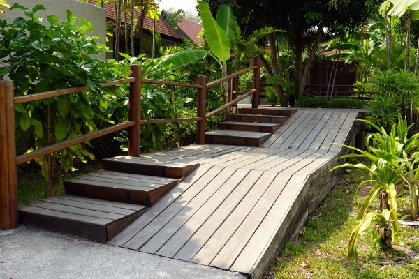 Wood Ramp Installation in Fuquay Varina